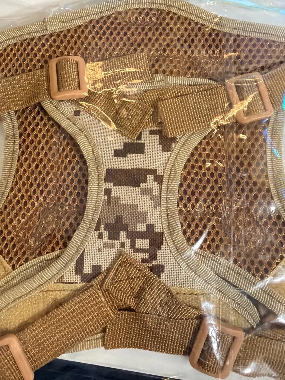 Tactical Camouflage Military Cat or Dog Pet Harness